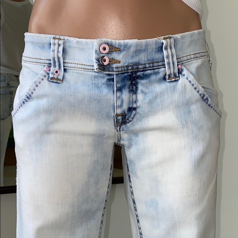 Cycle Denim Low Rise Skinny Sz 28